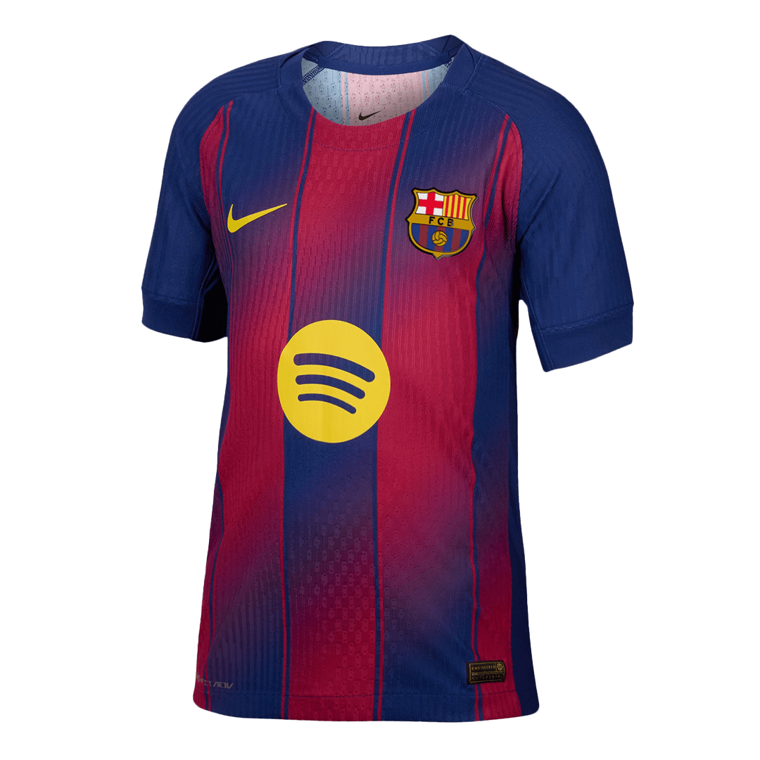 LAMINE YAMAL #10 Mens Barcelona Home Jersey 2025/26 - Player Version (Slim Fit)