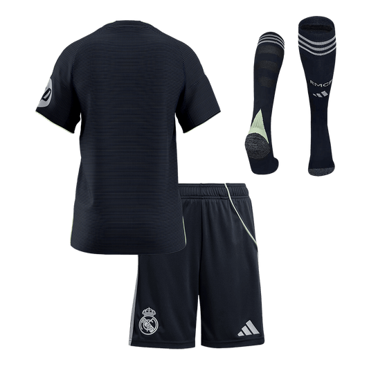 Kids Real Madrid Away Full Kit 2025/26 [PREMIUM]
