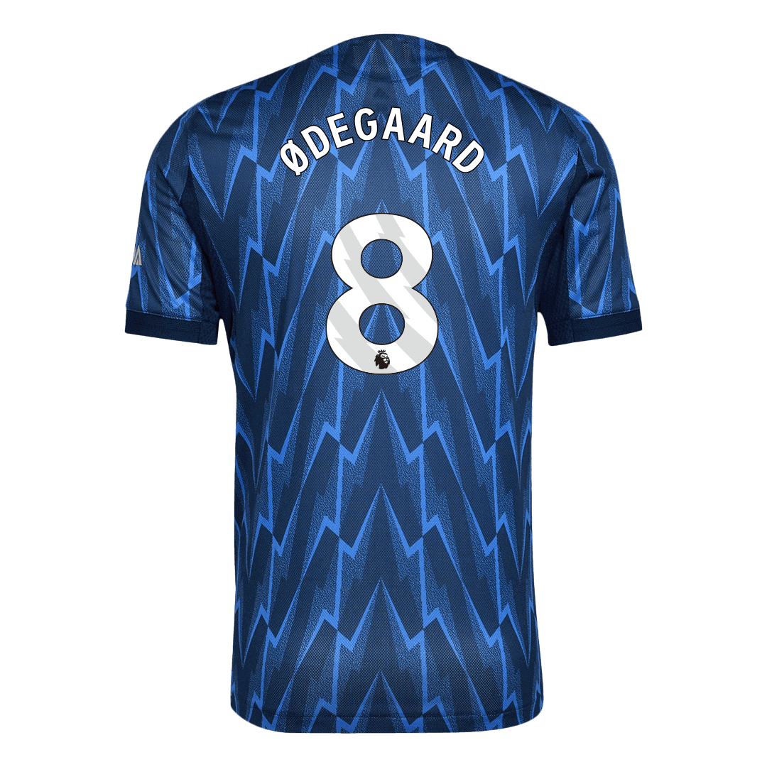 ØDEGAARD #8 Mens Arsenal Away Jersey 2025/26 - Player Version (Slim Fit)