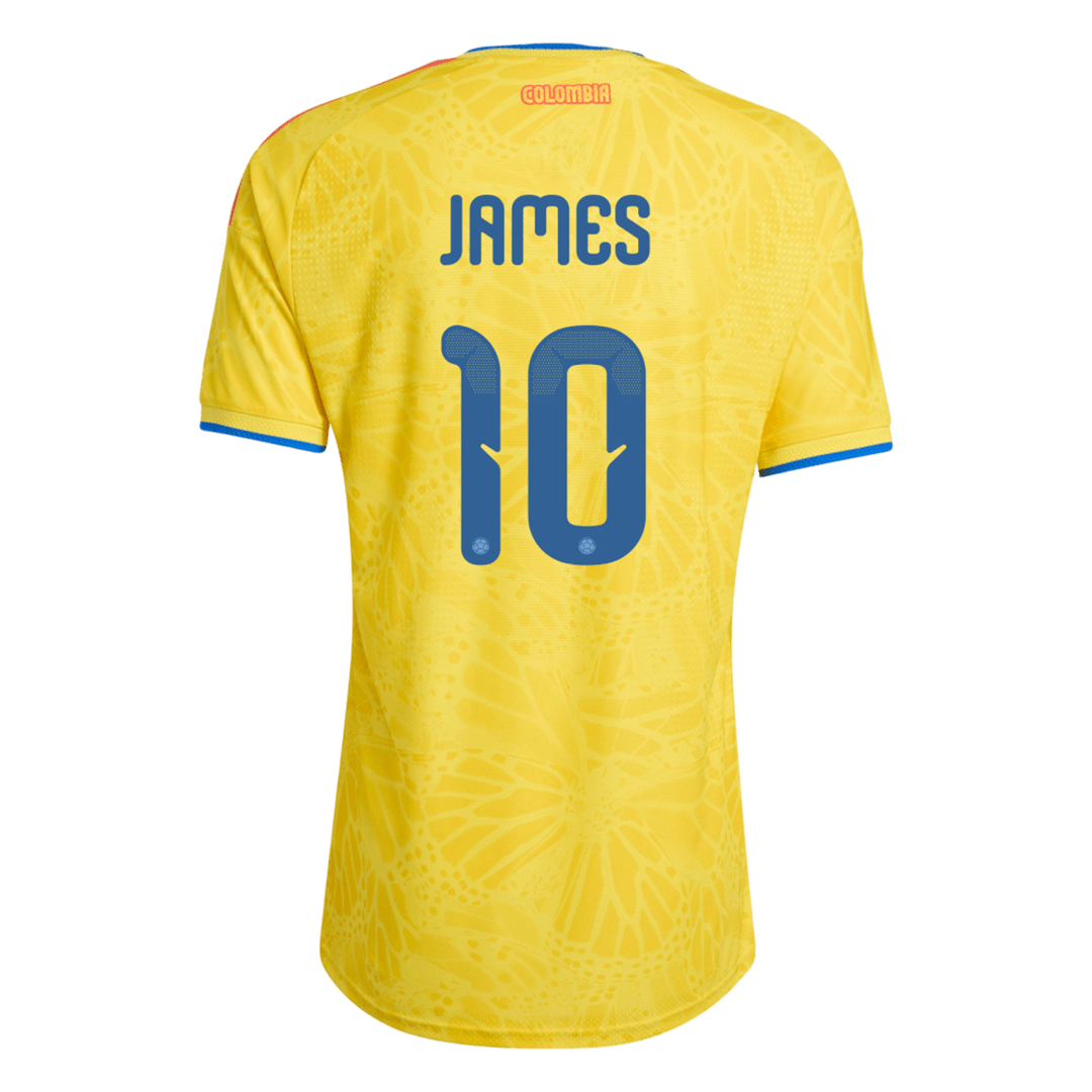 JAMES #10 Mens Colombia World Cup Home Jersey 2026 - Player Version (Slim Fit)