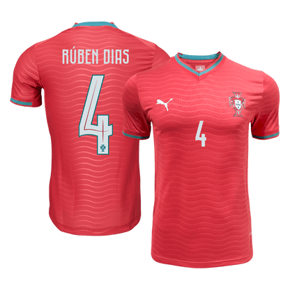 RÚBEN DIAS #4 Mens Portugal World Cup Home Jersey 2026 - Player Version (Slim Fit)