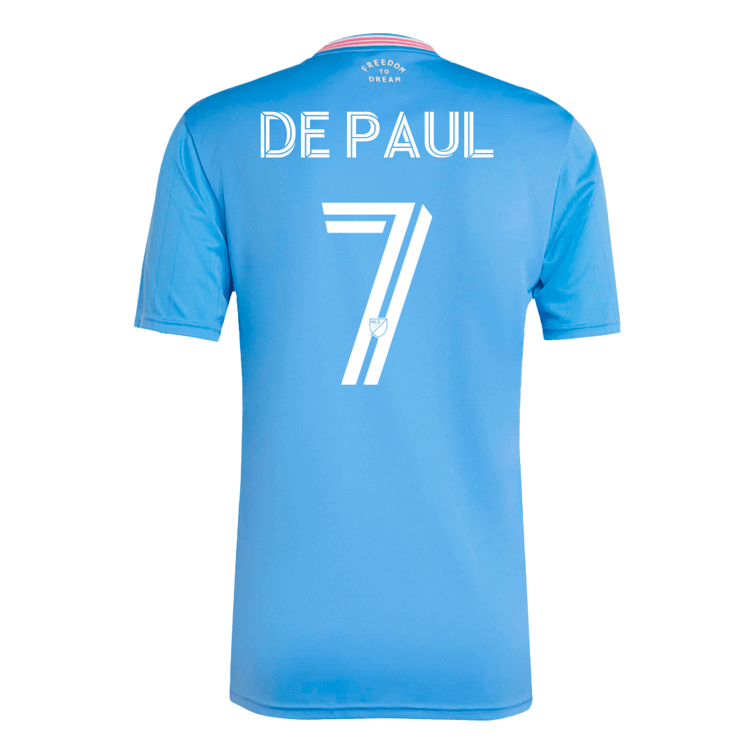 DE PAUL #7 Mens Inter Miami CF Third Jersey 2025