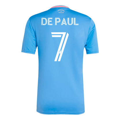 DE PAUL #7 Mens Inter Miami CF Third Jersey 2025