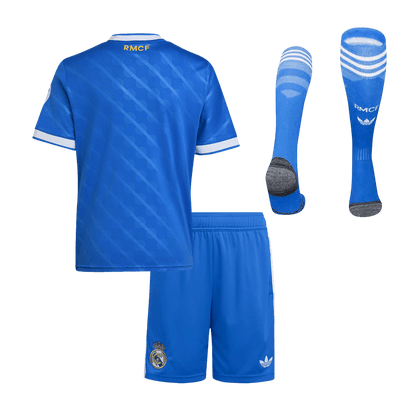 Kids Real Madrid Third Full Kit 2025/26