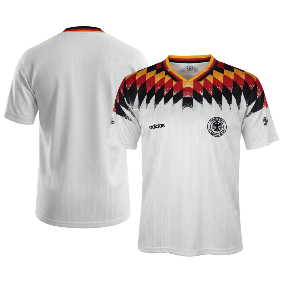 Retro 1994 Mens Germany Home Jersey