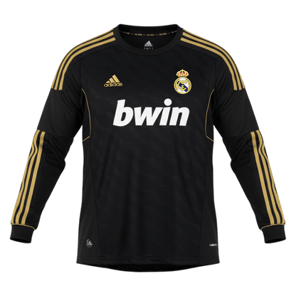 Retro 2011/12 Mens Real Madrid Away Long Sleeve Jersey