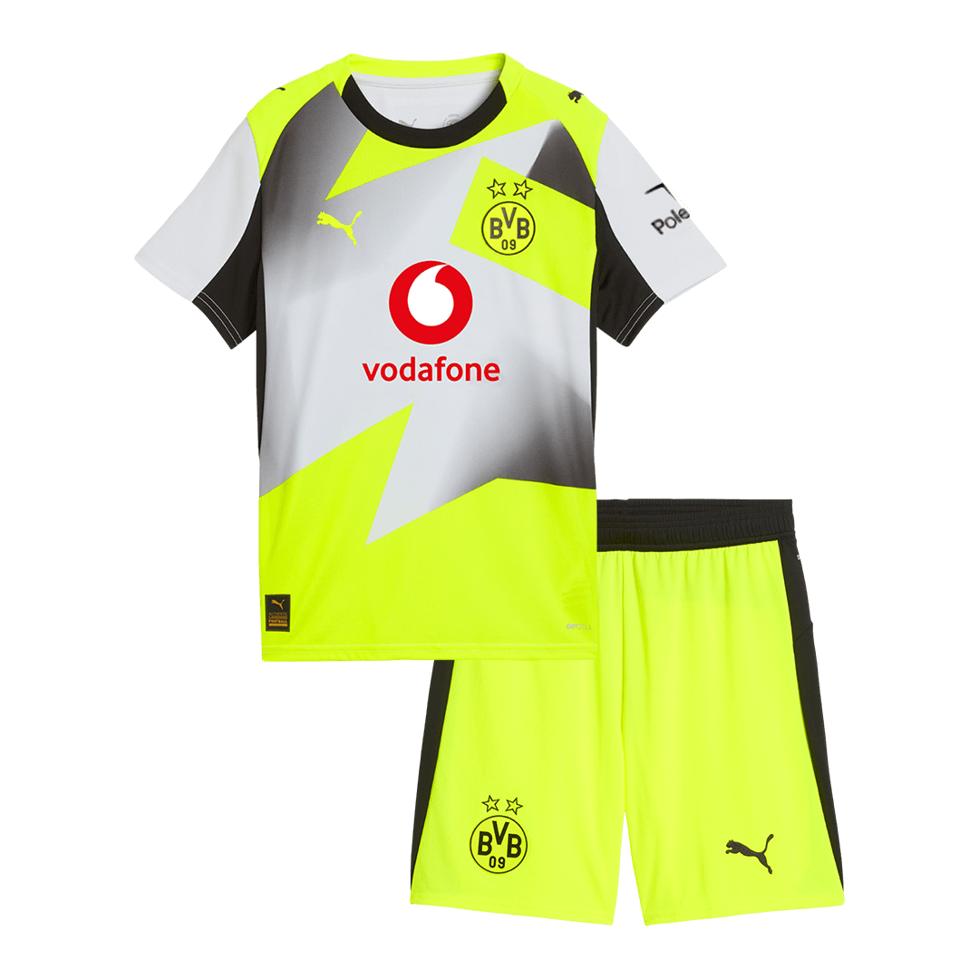 Kids Borussia Dortmund Away Kit 2025/26