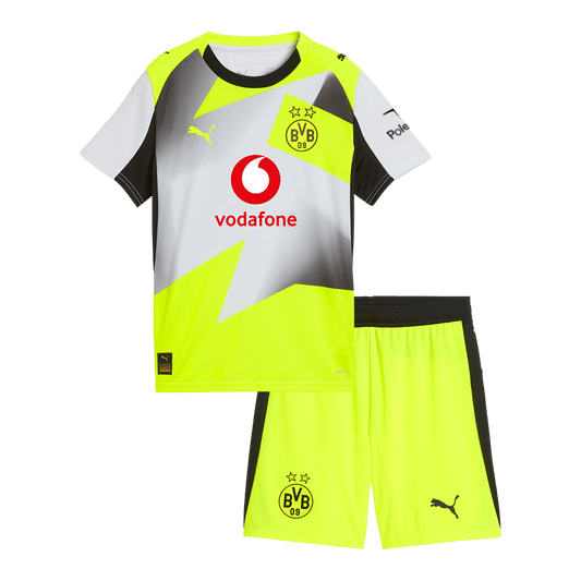 Kids Borussia Dortmund Away Kit 2025/26