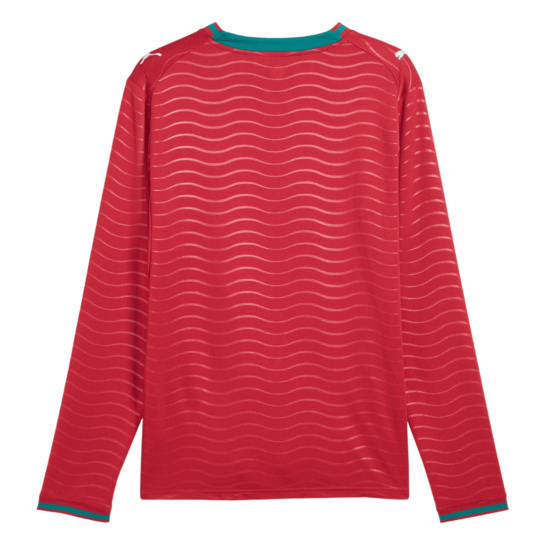 Mens Portugal World Cup Home Long Sleeve Jersey 2026