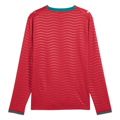 Mens Portugal World Cup Home Long Sleeve Jersey 2026