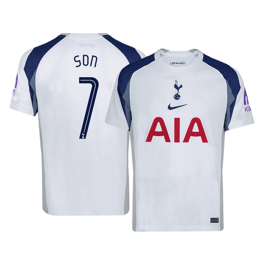 SON #7 Mens Tottenham Hotspur Home Jersey 2025/26 - UCL