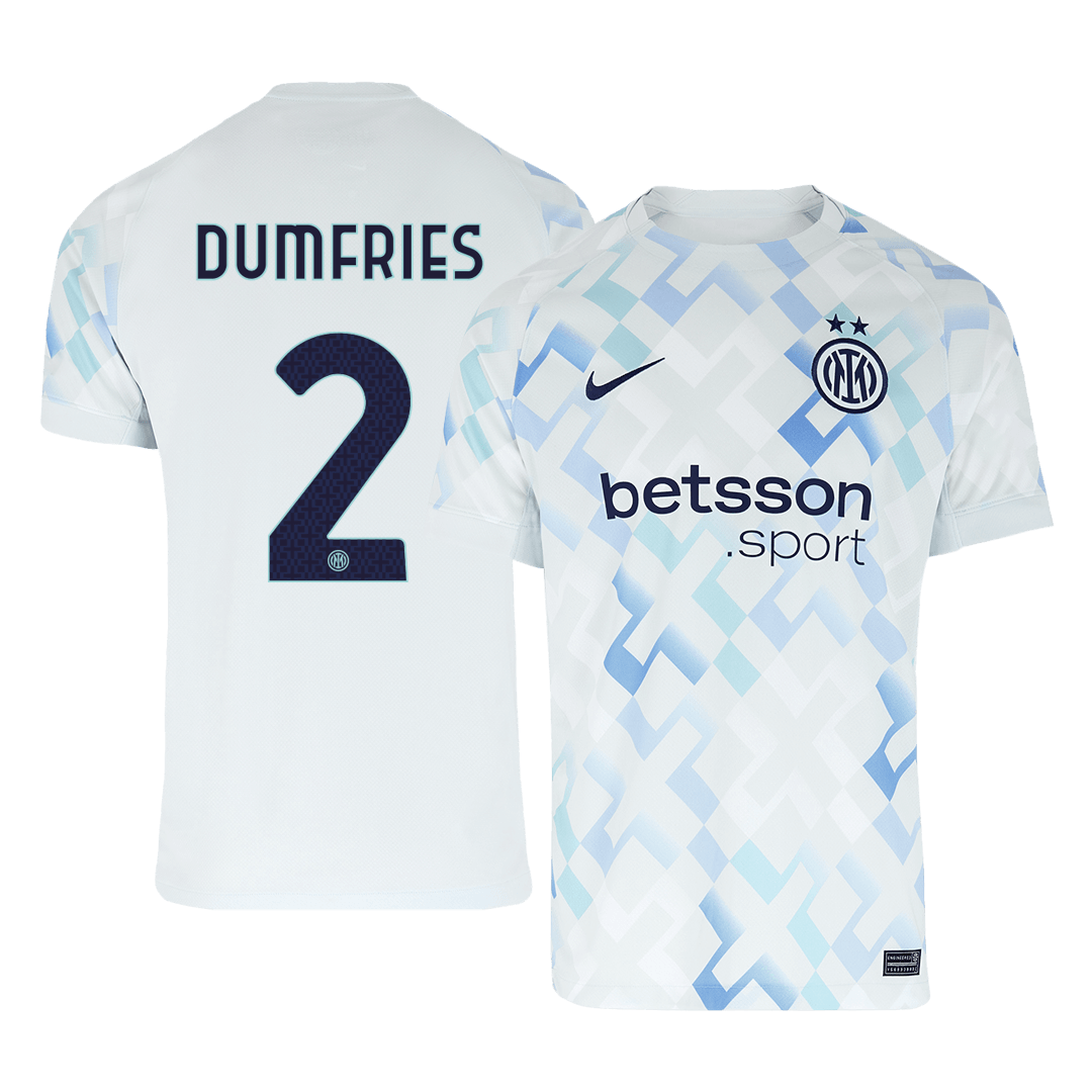 DUMFRIES #2 Mens Inter Milan Away Jersey 2025/26