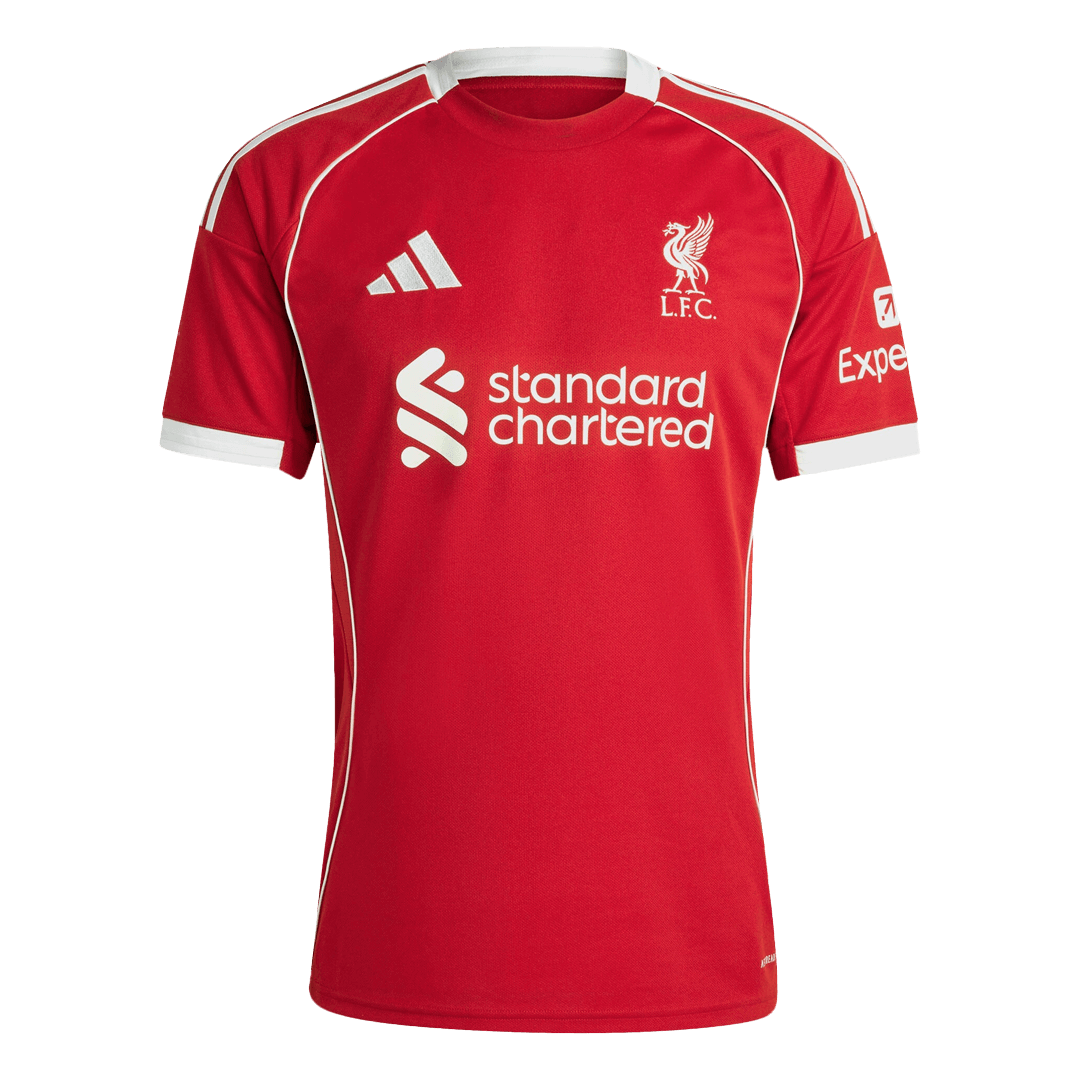 KERKEZ #6 Mens Liverpool Home Jersey 2025/26