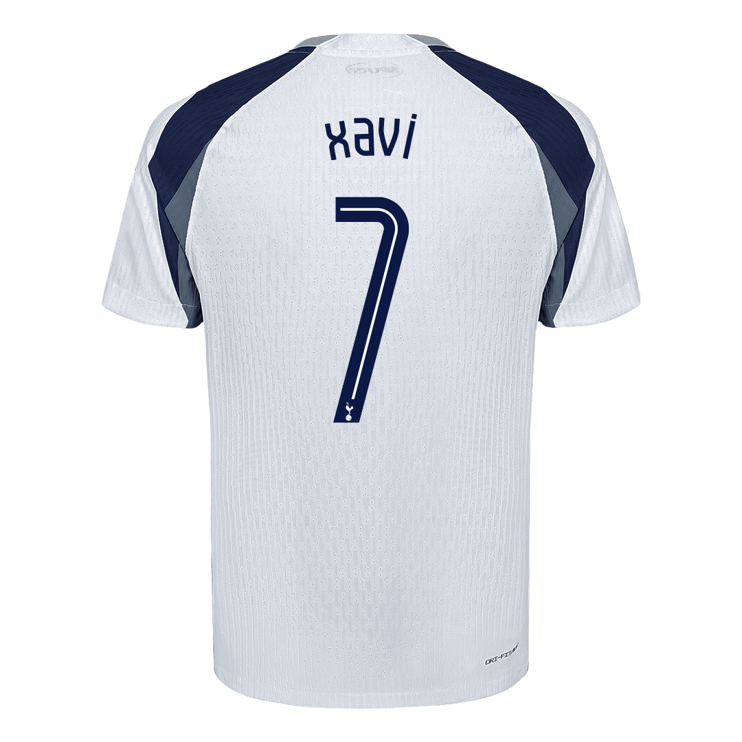 XAVI #7 Mens Tottenham Hotspur Home Jersey 2025/26 UCL - Player Version (Slim Fit)