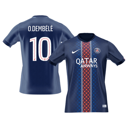 O.DEMBÉLÉ #10 Mens PSG Home Jersey 2025/26 [PREMIUM]