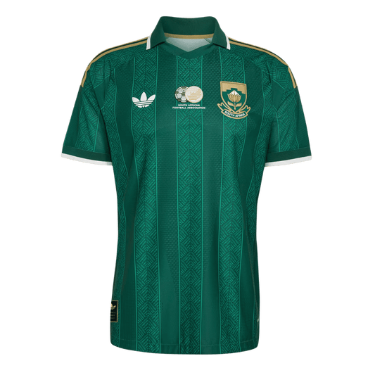 Mens South Africa World Cup Away Jersey 2026 - Player Version (Slim Fit)