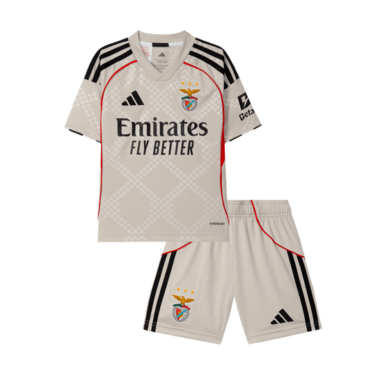 Kids Benfica Away Kit 2025/26