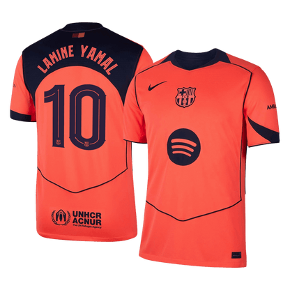 LAMINE YAMAL #10 Mens Barcelona Third Jersey 2025/26 - UCL