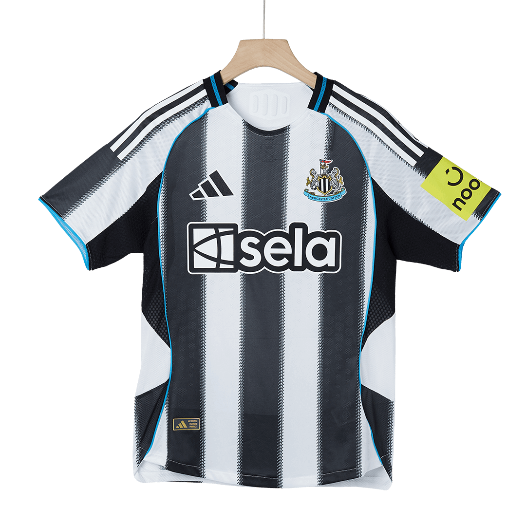 Mens Newcastle United Home Jersey 2025/26 - Player Version (Slim Fit)