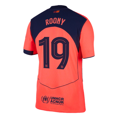ROONY #19 Mens Barcelona Third Jersey 2025/26 UCL - Player Version (Slim Fit)