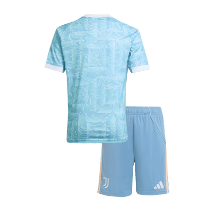 Kids Juventus Away Kit 2025/26