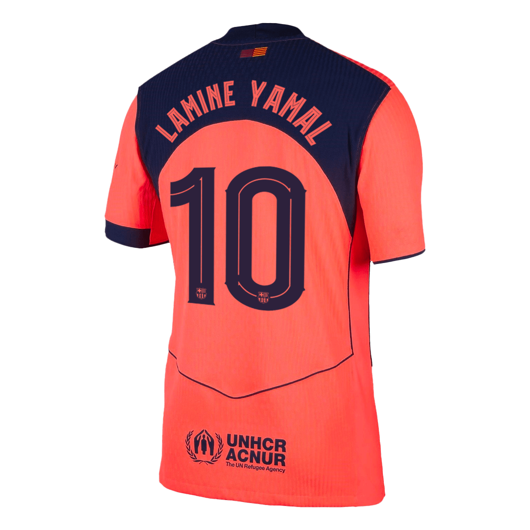 LAMINE YAMAL #10 Mens Barcelona Third Jersey 2025/26 UCL - Player Version (Slim Fit)