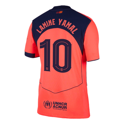 LAMINE YAMAL #10 Mens Barcelona Third Jersey 2025/26 UCL - Player Version (Slim Fit)