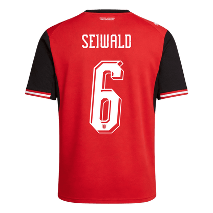 SEIWALD #6 Mens Austria World Cup Home Jersey 2026
