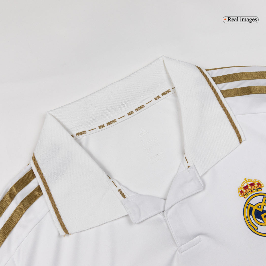 Retro 2011/12 Mens Real Madrid Home Long Sleeve Jersey