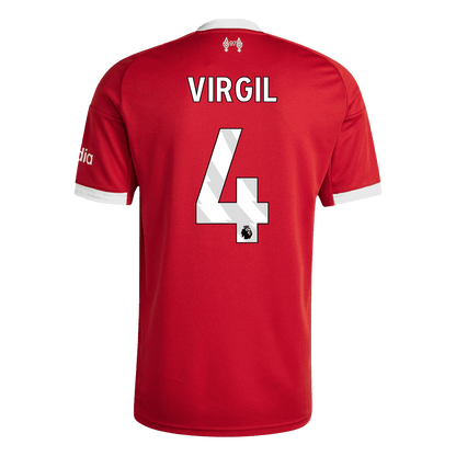 VIRGIL #4 Mens Liverpool Home Jersey 2025/26