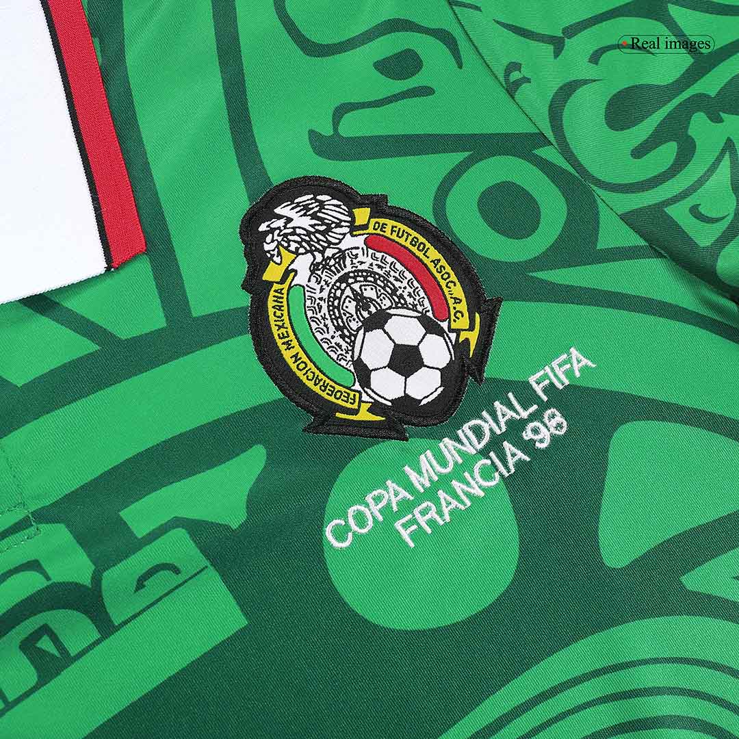 Retro 1998 Mens Mexico Home Jersey