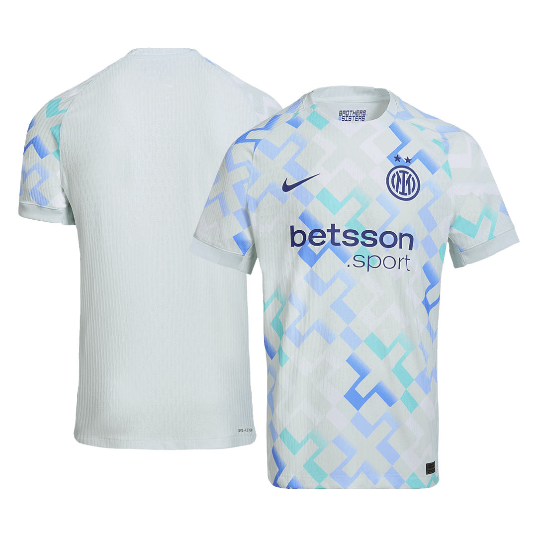 Mens Inter Milan Away Jersey 2025/26 - Player Version (Slim Fit)