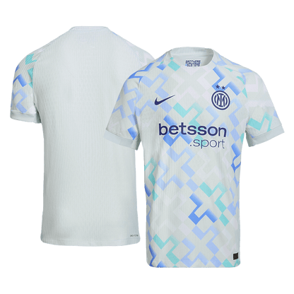 Mens Inter Milan Away Jersey 2025/26 - Player Version (Slim Fit)