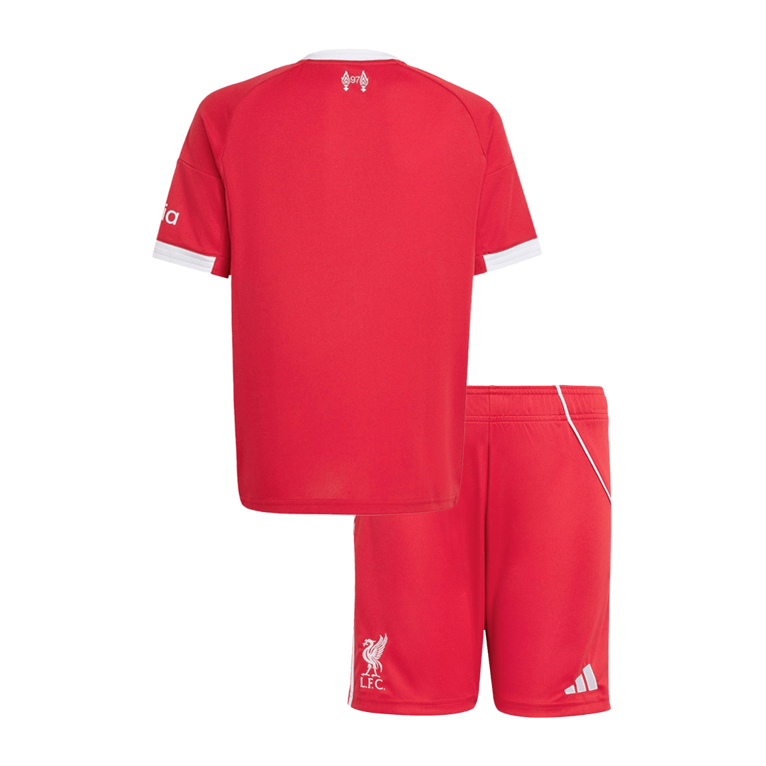 Kids Liverpool Home Kit 2025/26