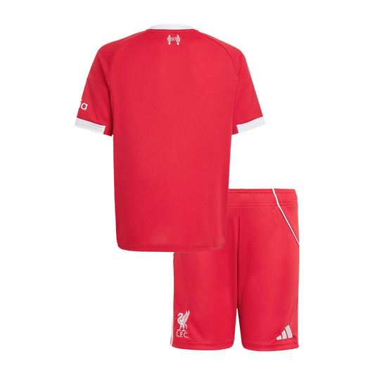 Kids Liverpool Home Kit 2025/26