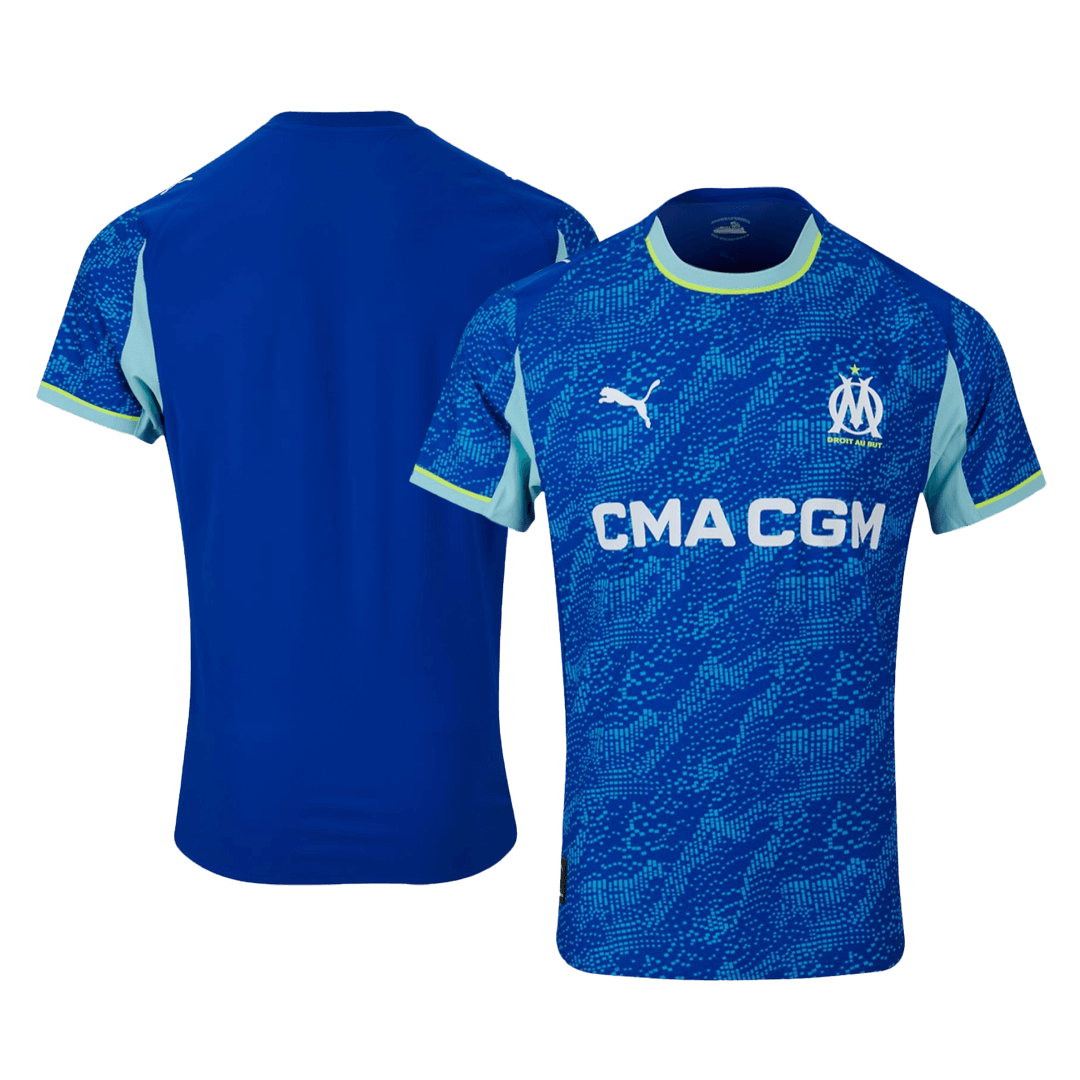 Mens Marseille Third Jersey 2025/26 - Player Version (Slim Fit)