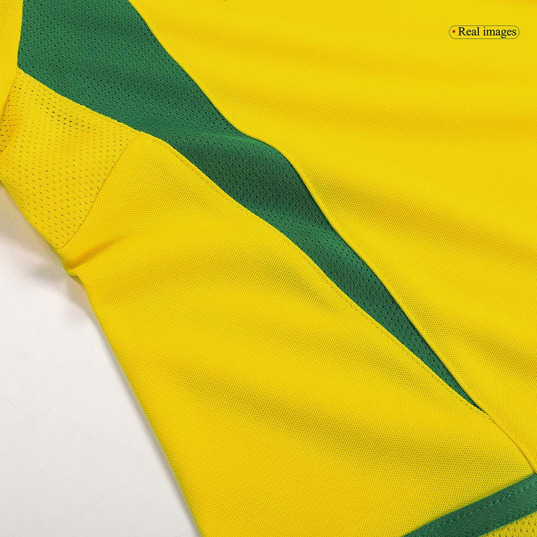 Retro 2002/03 Mens Brazil Home Jersey