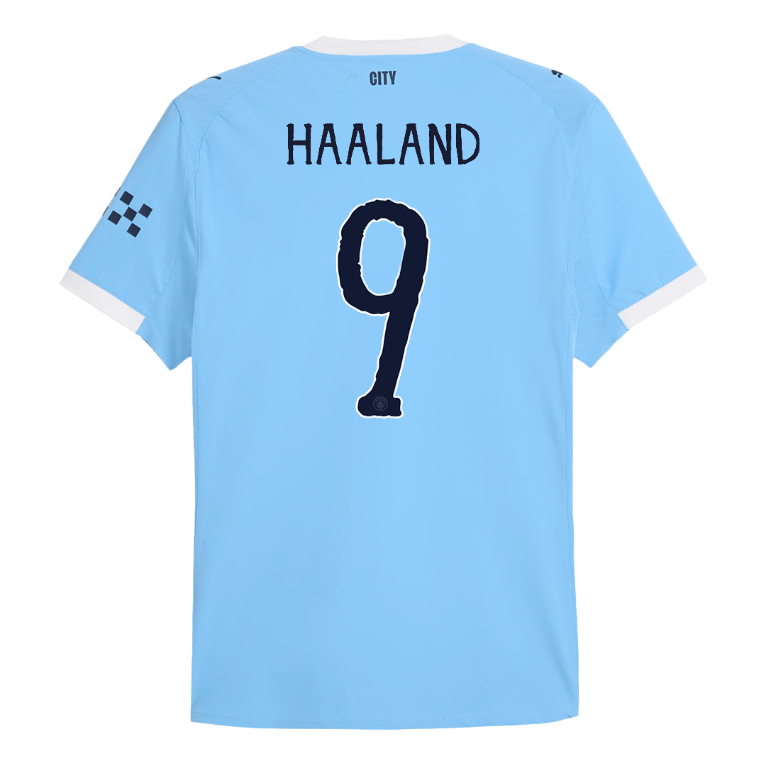 HAALAND #9 Mens Manchester City World Cup Home Jersey 2025/26 - Player Version (Slim Fit)